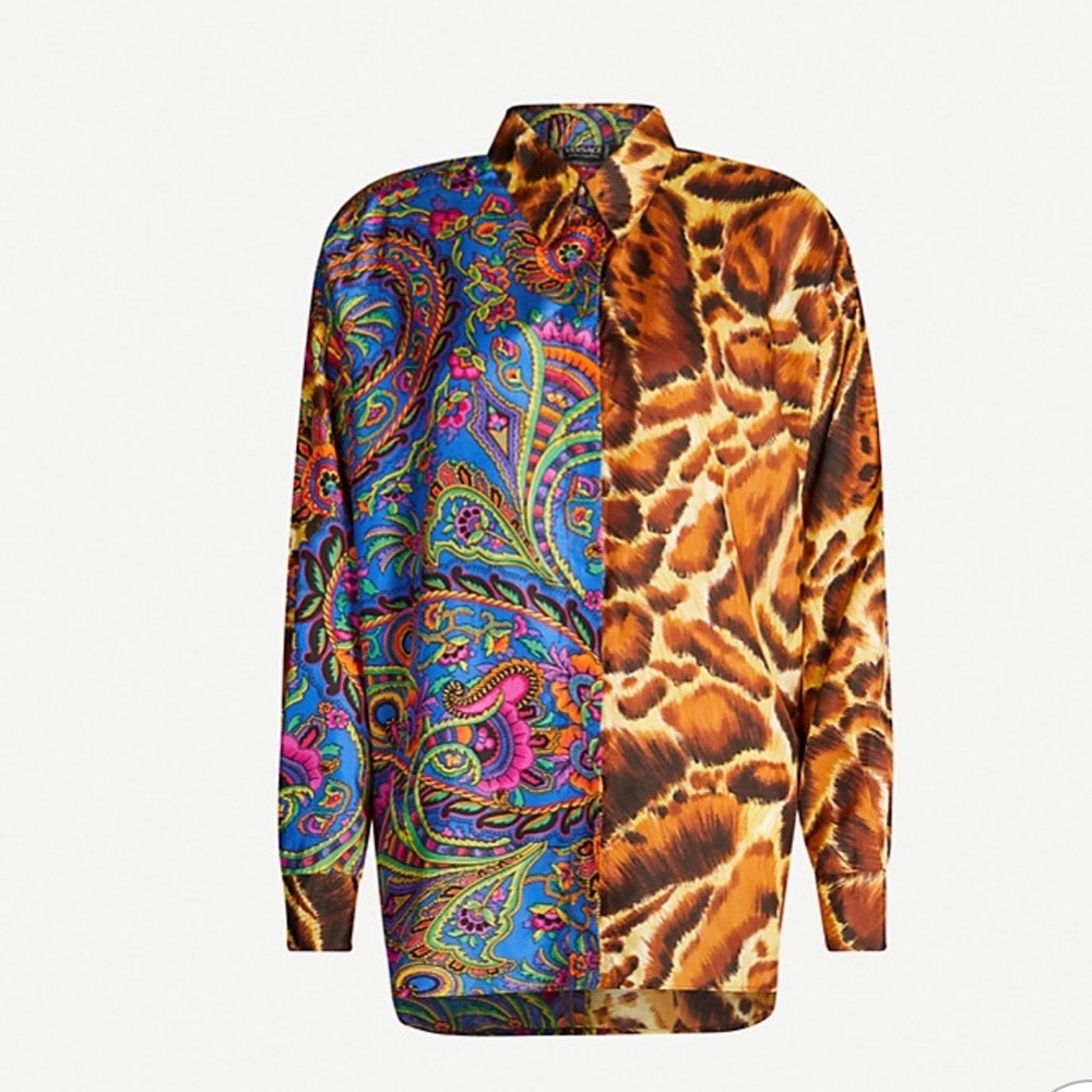 Very Rare 1980s Authentic Versace Shirt